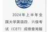 四级英语考试成绩查询入口 四级英语考试成绩查询入口手机端