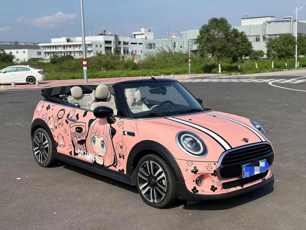 迷你coopercabrio敞篷,迷你cooper敞篷车